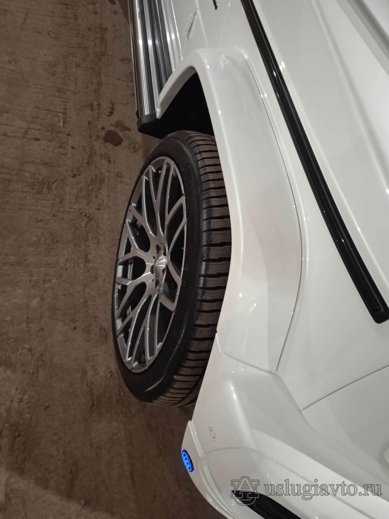 Mercedes G-class установка аэродинамического обвеса Brabus | Услугиавто